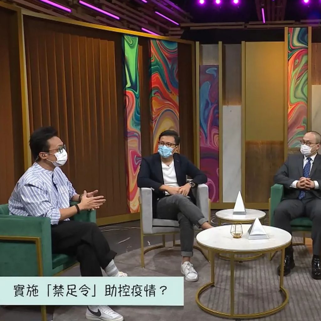 創辦人陳勇舟先生昨晚出席VIU TV《今晚趁熱食》直播節目